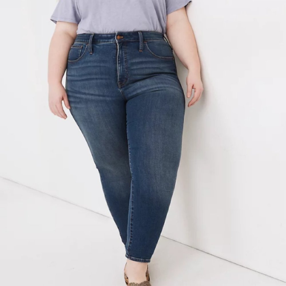 Madewell Plus High-Rise Roadtripper Supersoft Jeans. 22W